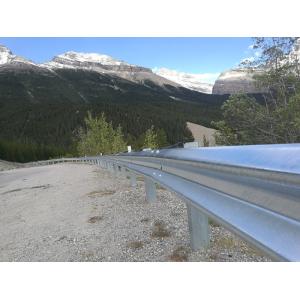 En1317-Aashto M180 Standards Highway Guardrailsw Beam With H Post