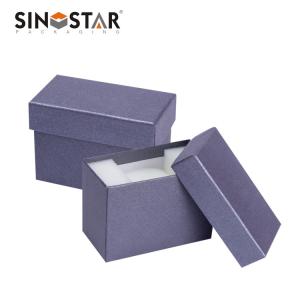 China Custom Design Durable Paper Watch Box with Modern and Durability on sale