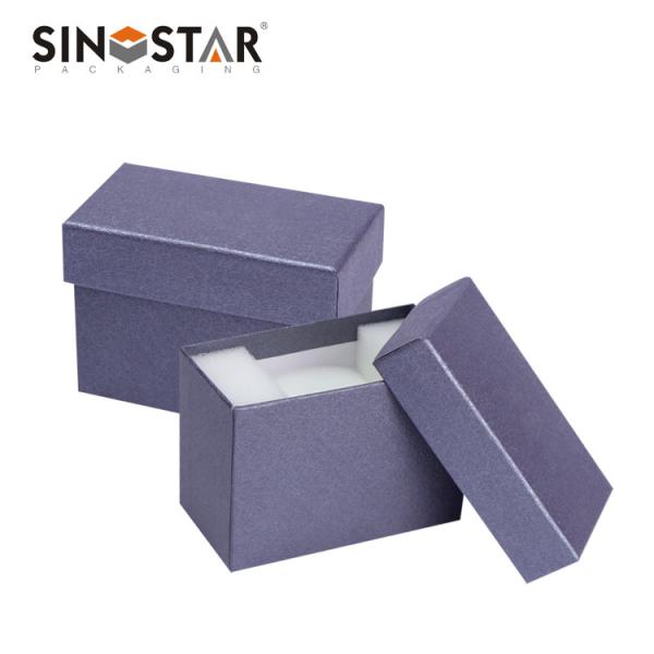 Quality Custom Design Durable Paper Watch Box with Modern and Durability for sale