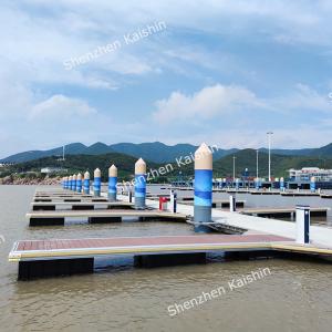 6061-T6 Aluminum Marina Finger Dock with Mooring Cleats Customized Size