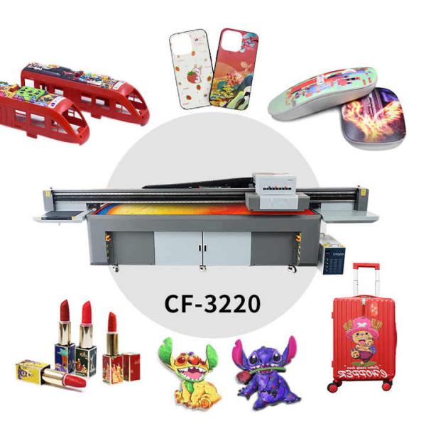 Photoprint Software Compatible PrintFactory Canvas Printer With 4 Nozzle
