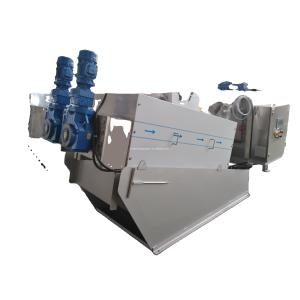 Screw Press Sludge Dewatering Machine 9.6-120m3/h Capacity