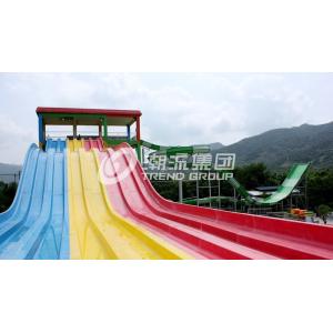 Large - scale Custom Family Water Slides with Galvanized steel Material