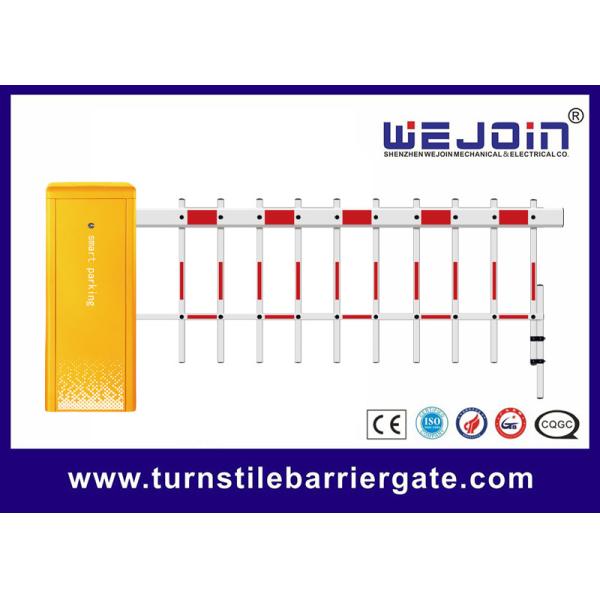 Aluminum Straight Boom Electronic Car Park Barrier Gate DC24V Variable Frequency