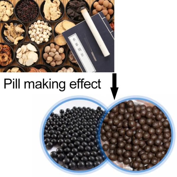 Customized 220V 50Hz Chinese Pill Making Machine With Automatic Drive System