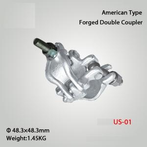 Drop Forged Double Fixed Coupler US Type Scaffolding Coupler