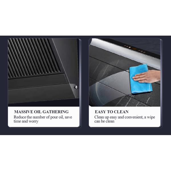 1200 Cfm Recirculating Side Suction Cooker Hood For Kitchen