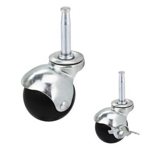 China 2 Inch Swivel Ball Casters With 8x38mm Long Stem For Chairs on sale