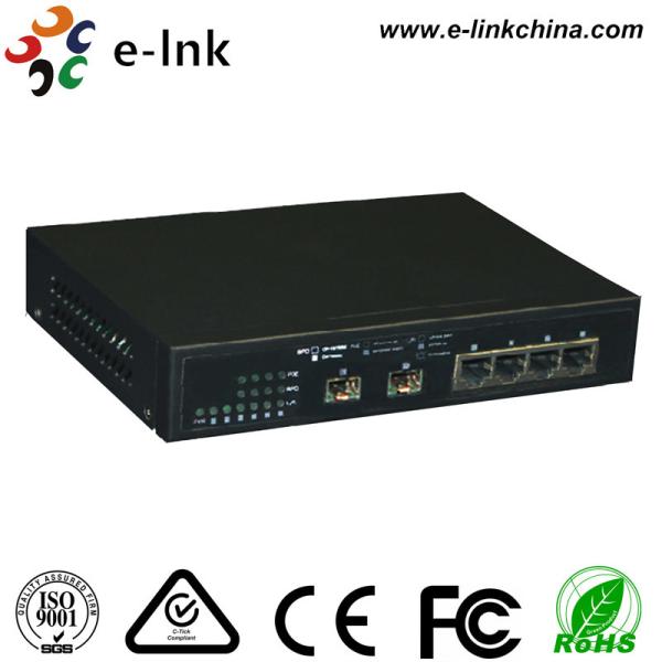 Quality Entry Level Industrial Ethernet POE Switch , 4 Port Power Over Ethernet Switch for sale