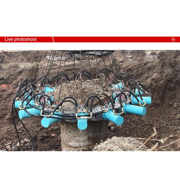 BYMK-180S 20-30T Excavator Hydraulic Pile Breaker for your piles construction From China