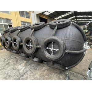 Wholesale Cert CCS Ship Rubber Fender Designed with Low Maintenance and Hot Galvanized Chain Shackle Delivering Dockside Protection from china suppliers