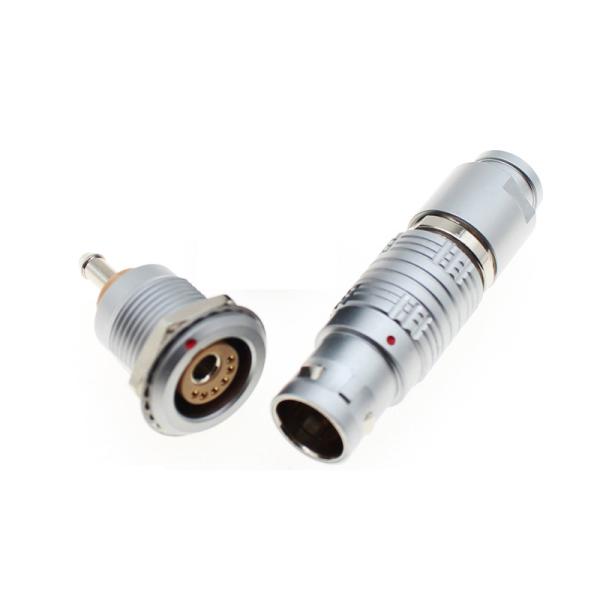 FGG EGG 2B 6 Pin Plus 1 Way Push Pull Self-lock Plug Socket Electrical Pneumatic