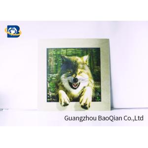 0.9mm PET 3D / 5D Pictures Dinosaur Image 40x40cm Size For Decoration