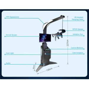Next-Gen VR Attraction 9D VR Gun Battle Machine With Imitation Gun