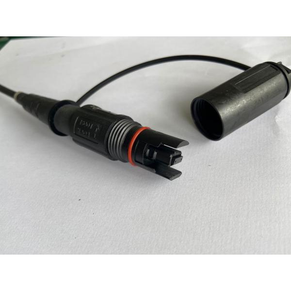 Quality 12/24F 30m Optitap H Connector MPO To LC Patch Cable for sale