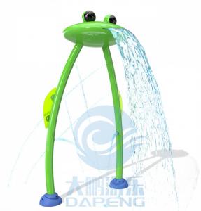 Wholesale Water Amusement Park Equipment Stainless Steel Water Squirt Frog For Spray Zone from china suppliers