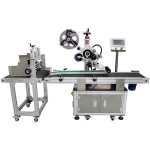 High Precision Pneumatic Scratch Card Labeling Machine with Printer Machinery