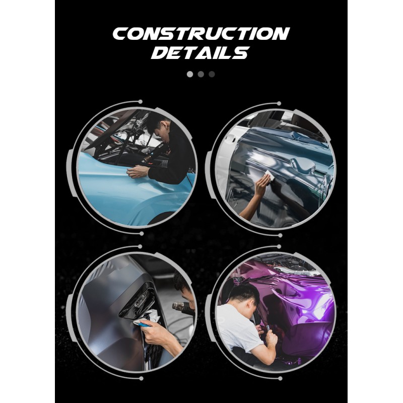EPU Car Front Window Protector 7.5mil Scratch Resistant Clear Bra Windshield