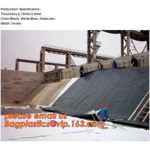 0.75mm Geomembrane for Irrigation Water storage Pond, 00:10 Impervious membrane