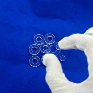 Professional Custom Transparent Quartz Punching Sheet High Temperature Resistant