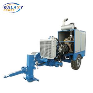 China Max Intermittent Pull 150kN Hydraulic Puller Machine Max speed 5km / h on sale