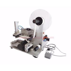 Customized Newest Semiautomatic Flat Labeling Machine for square Bottle