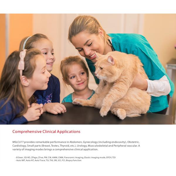 Best Price CW, TDI , PDI Handheld Portable Ultrasonido 3D 4D Veterinary Doppler Ultrasound Machine