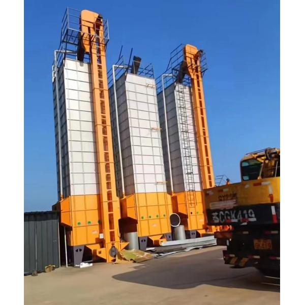 Quality Batch Type Low Temperature Circulating Corn Grain Dryer With Husk Furnace for sale
