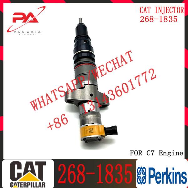 C-A-T C7 Engine spare parts Common Rail Inyectores Diesel Fuel Injector Nozzles 2681835 268-1835 For C-A-Terpillar Excavator