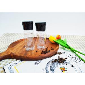 Disposable Non-Adjustable Plastic Pepper Grinders Single Use