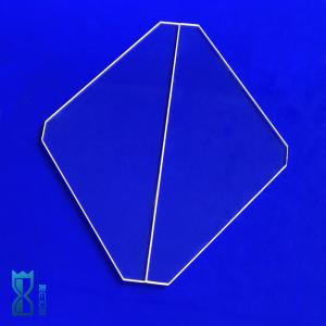 Factory High Transparencye Fused Silica For Optical Window Custom Irregular