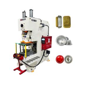 Aluminum Foil Restaurant Takeout Container Making Machine with Pneumatic Power