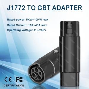 Factory Direct Sales 32A IP54 Adapter Ev Charger J1772 Plug to GBT Car Ac