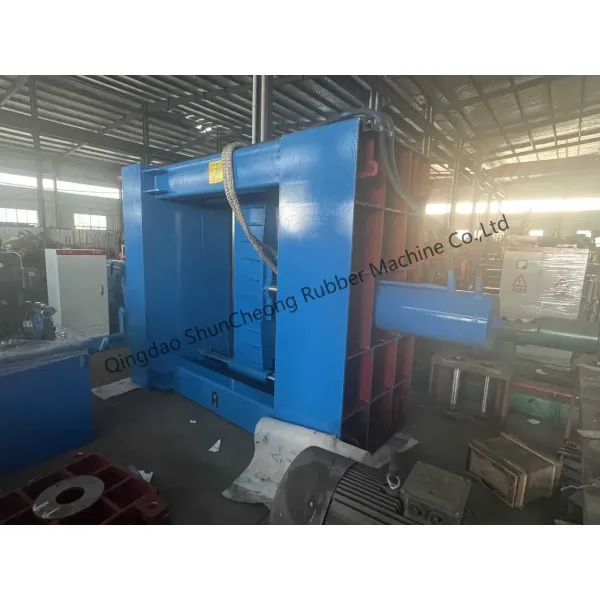 Single Knife Vertical Hydraulic Rubber Bale Cutting Machine