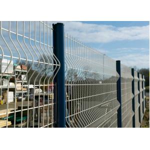 Wholesale 4 mm Diameter Wire Mesh Fence PVC Coating Steel Green For Airport Security from china suppliers