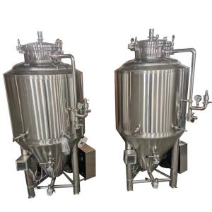 Wholesale Home Brewing Beer Fermentation Tank GHO 150L SUS304 Conical Fermentor with Chiller from china suppliers