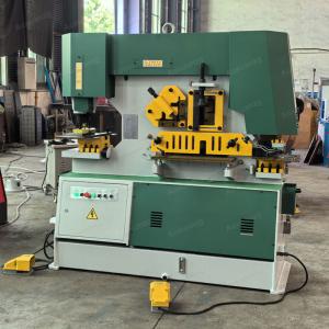Multifunctional Q35Y-20 Ironworker Machine Hydraulic Punching Shearing Notching