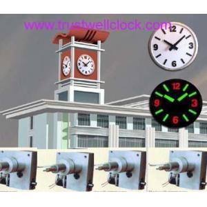 giant outdoor clocks with higher drive torque movement motor mechanism night