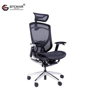 Ergo Manager Adjustable Office Chair Mesh Executive With Headrest