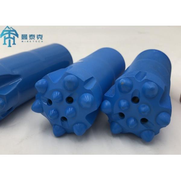 T45 76mm Thread Button Bit with Carbide Material and Customizable Color for