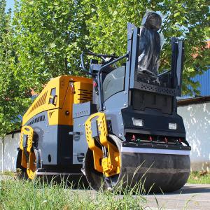 4 Ton Vibratory Double Drum Ride on Mini Road Roller Hydraulic Asphalt Roller