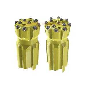 T45 Retractable Drill Bit with Parabolic / Spherical Buttons for Mining