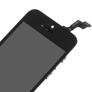 For Apple iPhone 5S LCD Screen and Digitizer Assembly - Black - Grade A+