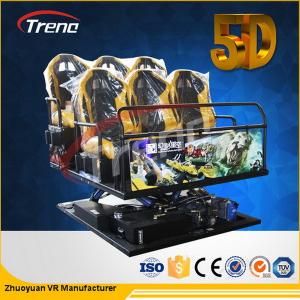 Wholesale 70 PCS 5D Movies + 7 PCS 7D Shooting Games Safety Theme Park Roller Coasters 5D Cinema Simulator With Hydraulic System from china suppliers