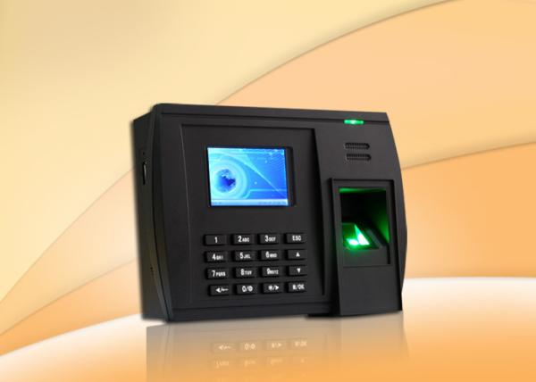 Quality High Speed Biometric Attendance Machine , Multi Language Biometric Attendance System for sale