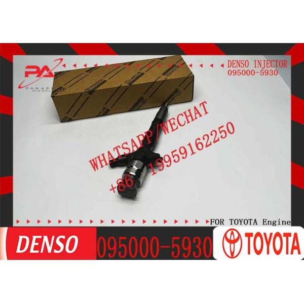 095000-5930 Diesel Engine Injection 09500059319X 23670-30240 Electric Fuel Injector 095000-5931 for Toyota