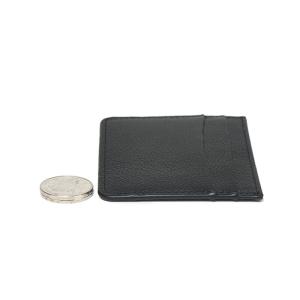 RFID Blocking Leather Card Holder With Multifunctional Features And Anti
