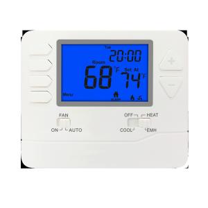Anti-Flammable ABS PC Non Programmable Thermostat For Digital Temperature