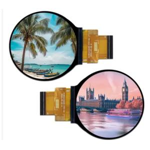 2.1 Inch Round TFT LCD Display with 480x480 Resolution 450cd/m² Brightness