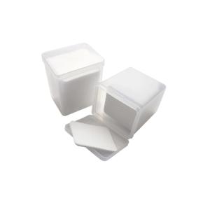 200 Pcs Eyelash Extension Glue Remover Cotton Paper Wipes Eyelash Tweezer Glue